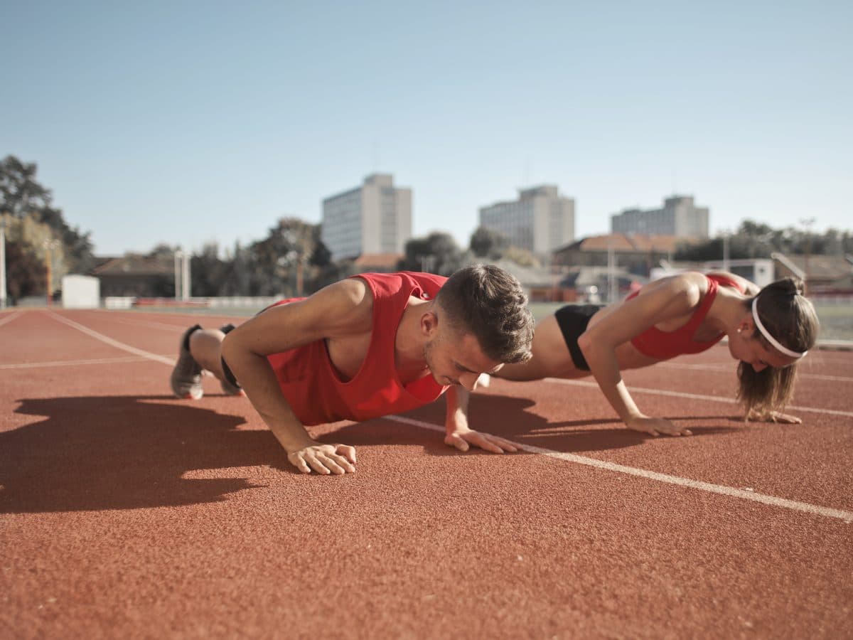 Children during the strength & body control block