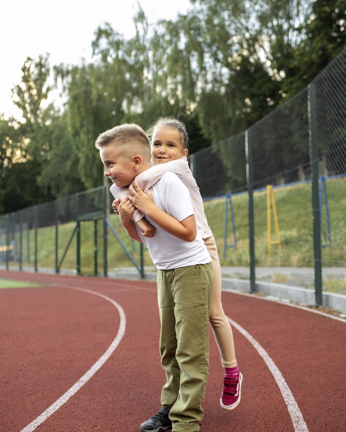 Children taking part in a Vitalfitness Kids session