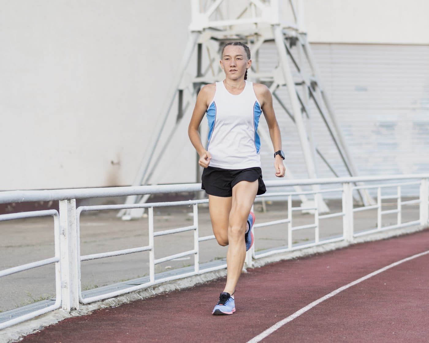 Running, part of Vanessa's sporting journey